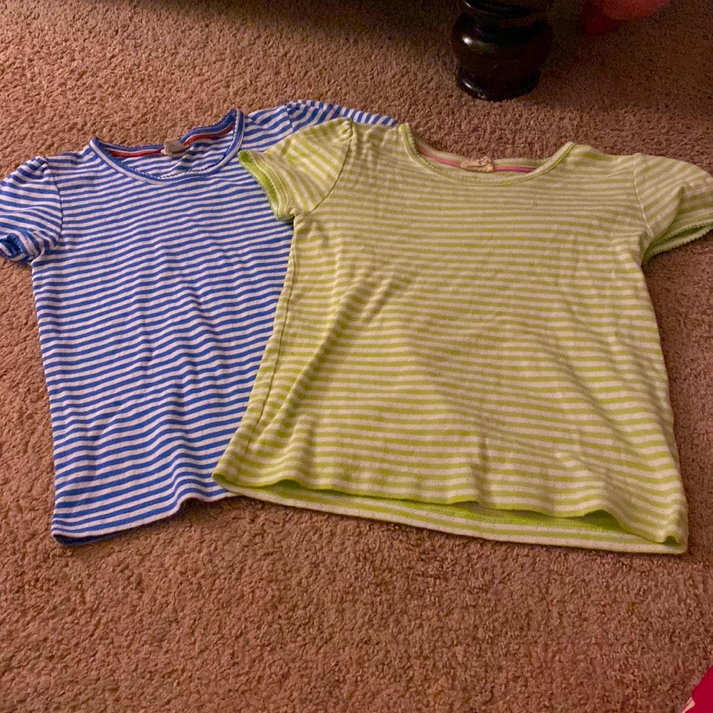 2 Mini Boden Lightly Used(size 11-12) Shirts